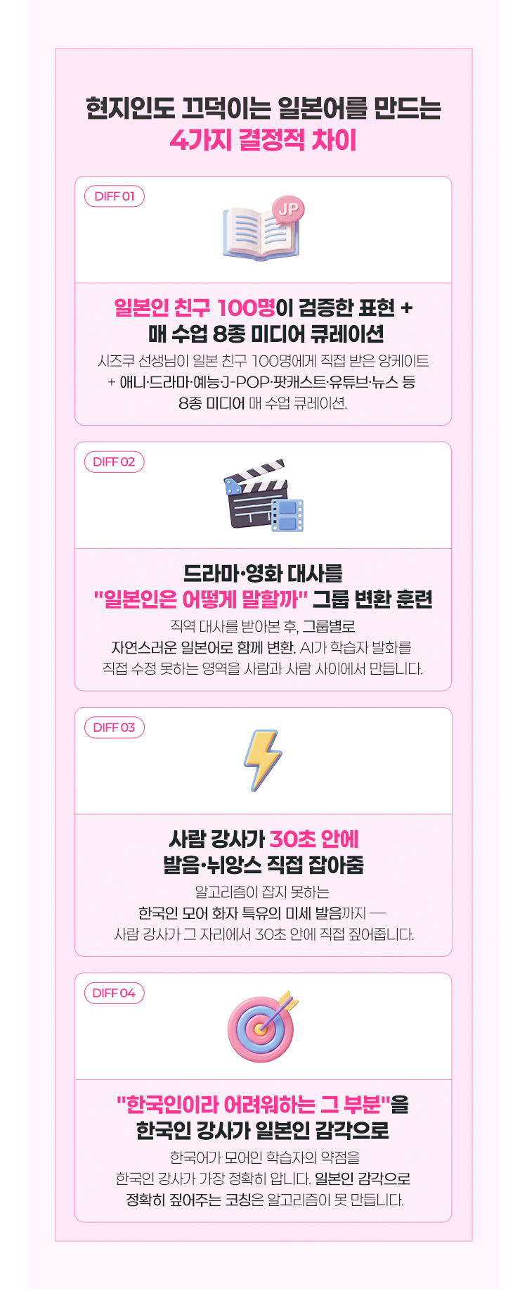 현지인도 끄덕이는 일본어를 만드는 4가지 결정적 차이