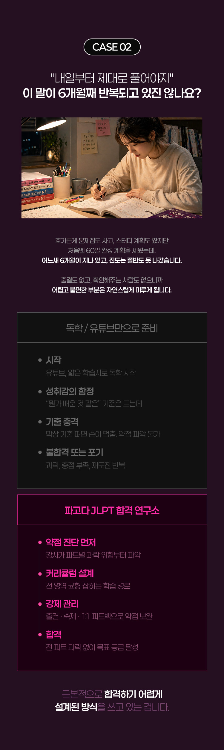 내일부터 제대로 풀어야지 이 말이 6개월째 반복되고 있진 않나요?