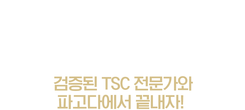 취업부터 승진 준비까지 검증된 TSC 전문가와 파고다에서 끝내자! 