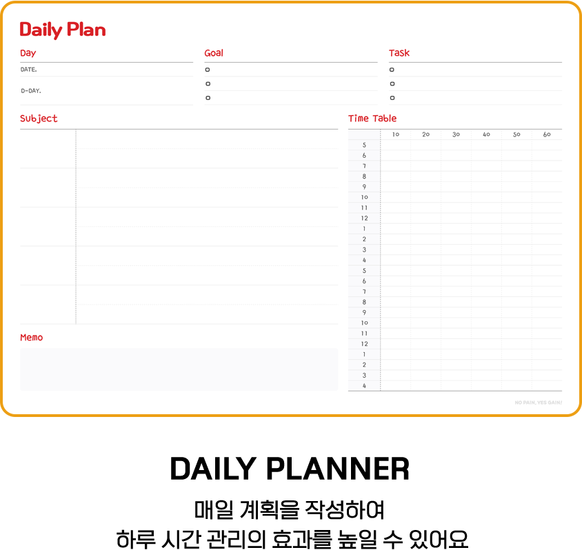 DAILY PLANNER